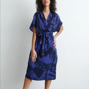 Osei Duro wrap dress in Rorschach.